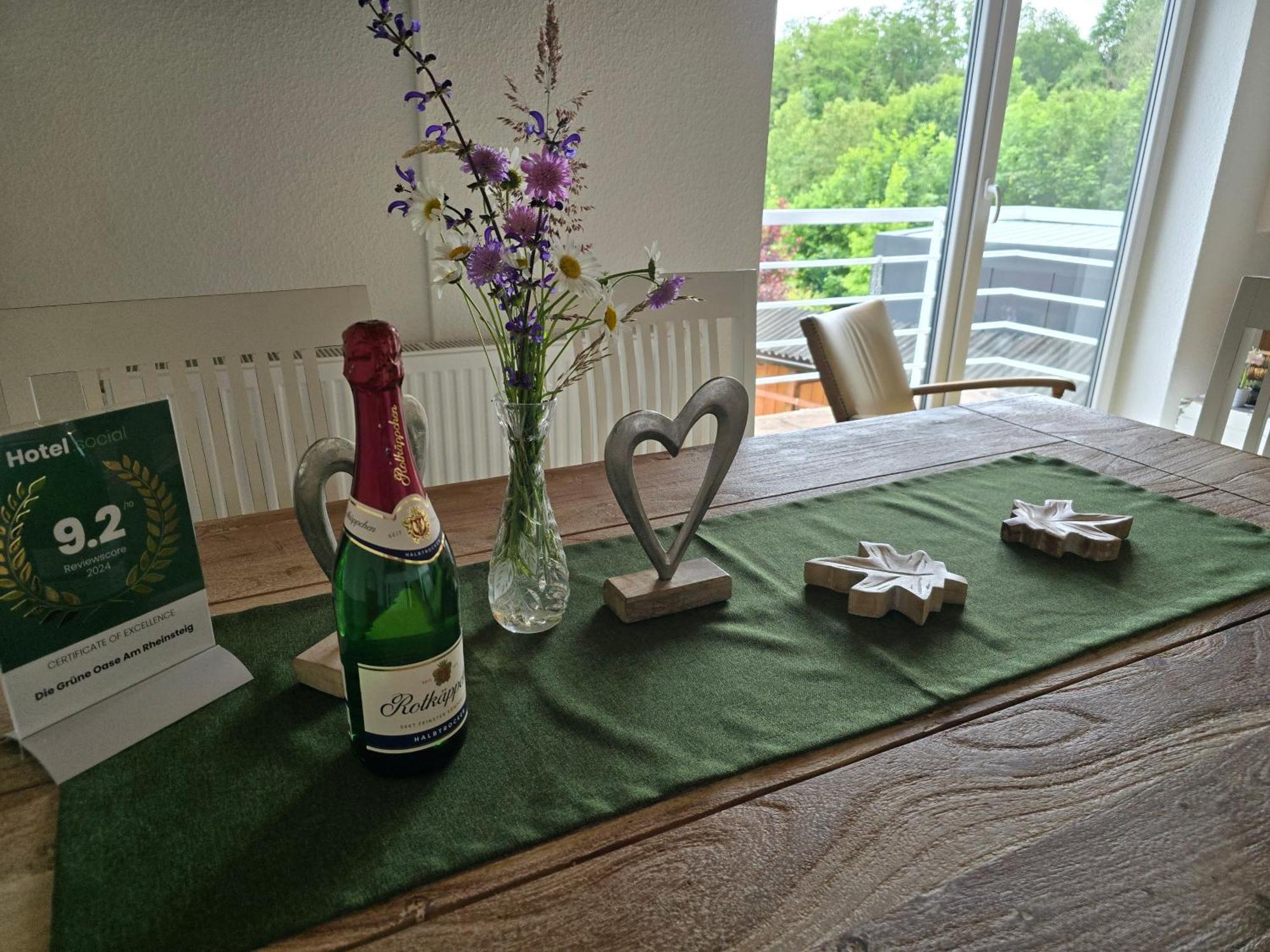 Die grüne Oase am RheinSteig 2 ZKBuWC Neuwied Zimmer foto